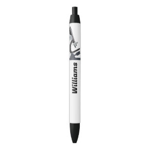 Stylo Noir Microscope Avec Votre Nom