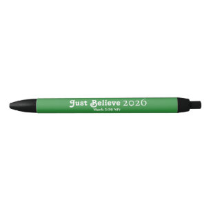 Stylo Noir Mignon, croyez simplement, Nouvel An vert 2026
