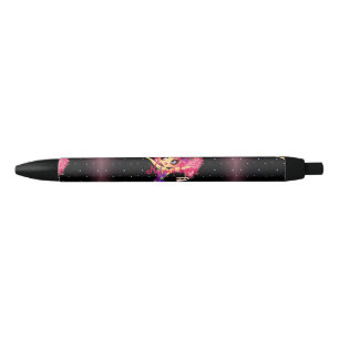 Stylo Noir Mignon Figure Patinage Iceskating fille personnali