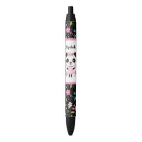 Mignonne fille Panda rose
