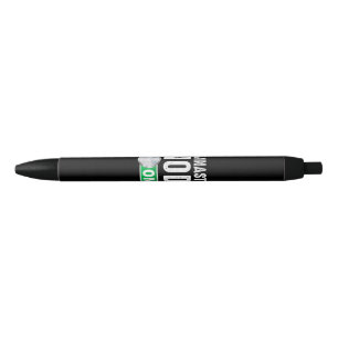 Stylo Noir Mode Gymnastique Sur Gymnaste Cool Entraîneur Athl