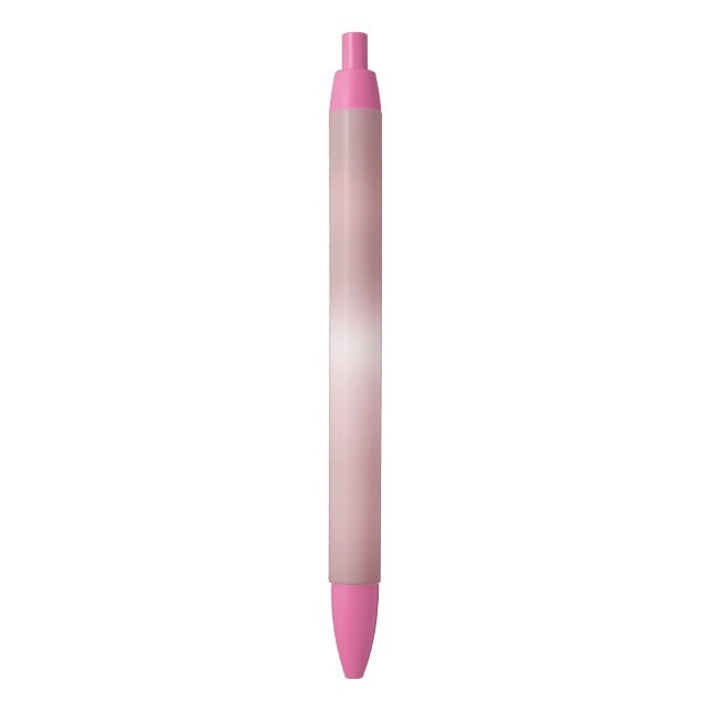 Stylo Noir Modèle élégant moderne rose doré tendance (devant Vertical)