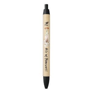 Stylo Noir Mon Borzoi A Mangé Ma Maison
