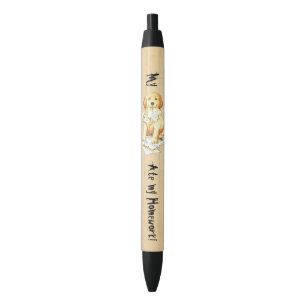 Stylo Noir Mon d'or a mangé mon travail