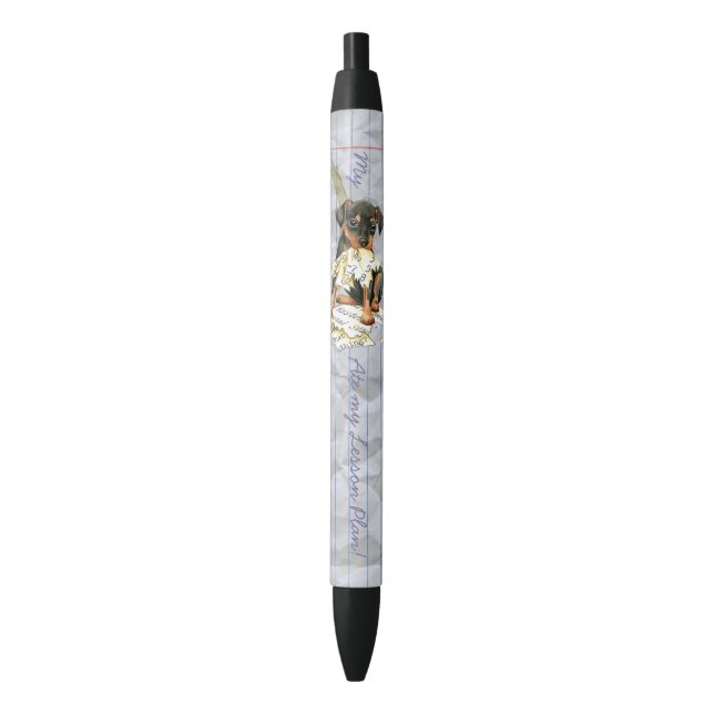 Stylo Noir Mon Min Pin Ate mon plan de leçon (devant Vertical)