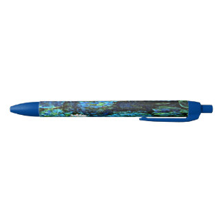 Stylo Noir Monet - Bleu des nénuphars