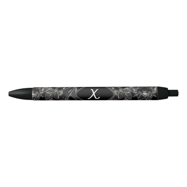 Stylo Noir Monogramme (Devant)