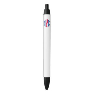 Stylo Noir monogramme de New York