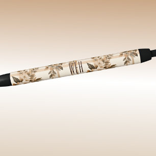 Stylo Noir Monogramme Encre Plantée Automne-Automne