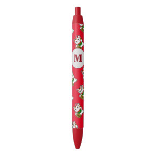Stylo Noir Monogramme japonais Lucky Cat