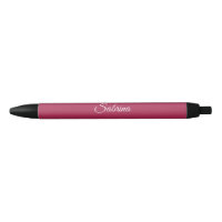 Monogramme minimaliste rose cerise rose