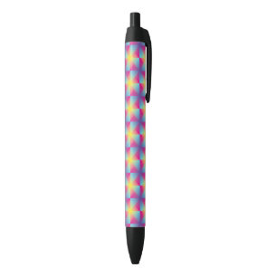 Stylo Noir Mosaïque carrée abstraite de vecteur