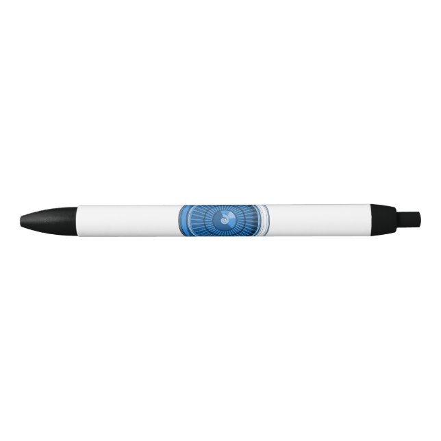 Stylo Noir Moteur à réaction (Devant)