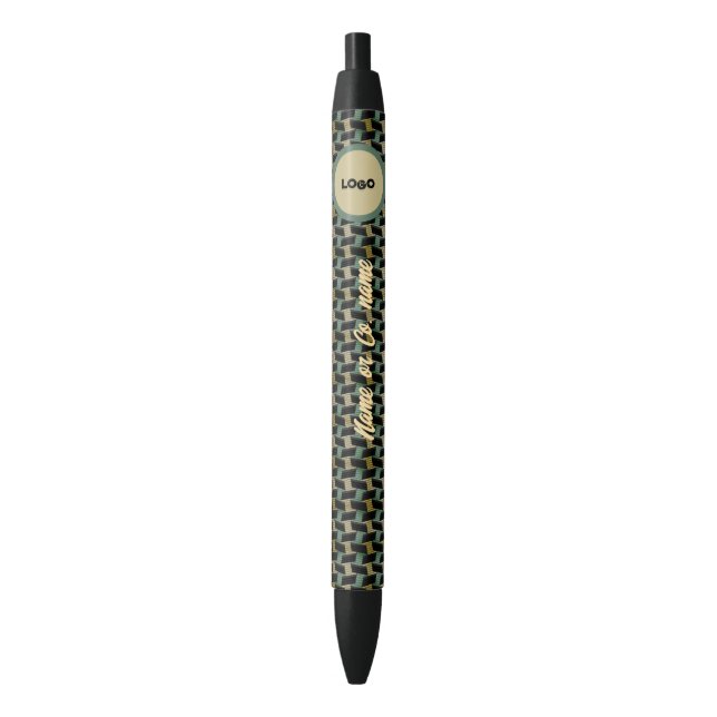 Stylo Noir motif (devant Vertical)