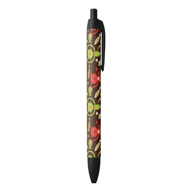 Stylo Noir motif 2 (Bas (Vertical))