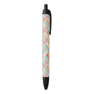 Stylo Noir Motif 3 de cuisine