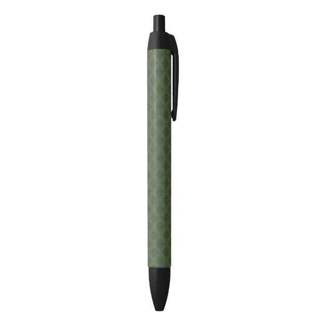 Stylo Noir Motif celtique de conception (Bas (Vertical))