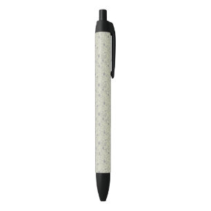 Stylo Noir Motif de bande dessinée avec les chats drôles