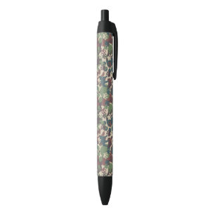 Stylo Noir Motif de camouflage de chien