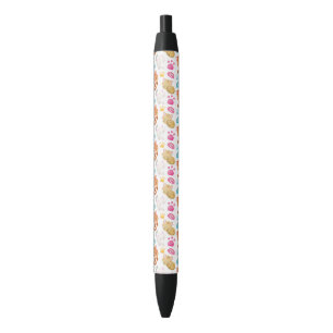 Stylo Noir Motif De Chats, Chats Mignons, Kitty, Chatons, Paw