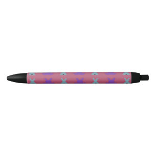 Stylo Noir motif de lapins de Pâques