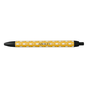 Stylo Noir Motif de quilles de Bowling Personnaliser