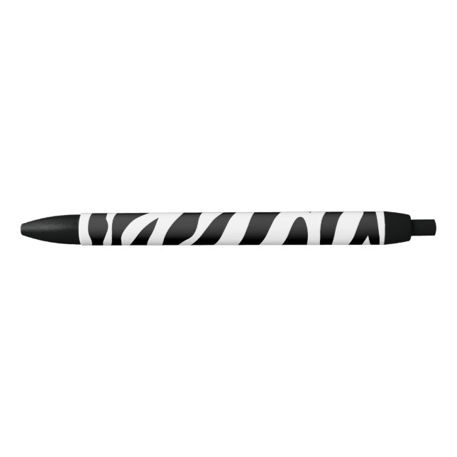 Stylo Noir Motif de tigre dans Vector (Devant)
