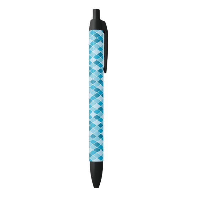 Stylo Noir Motif d'hiver de harlequin (Bas (Vertical))