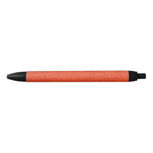Stylo Noir motif en laine laquée