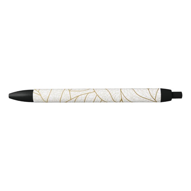 Stylo Noir motif fantaisie (Devant)