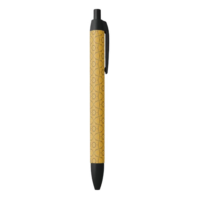 Stylo Noir Motif géométrique moderne ethnique 2 (Bas (Vertical))