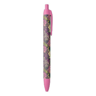 Stylo Noir Motif lumineux