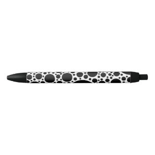 Stylo Noir Motif pois Noir + votre backgr. & idées