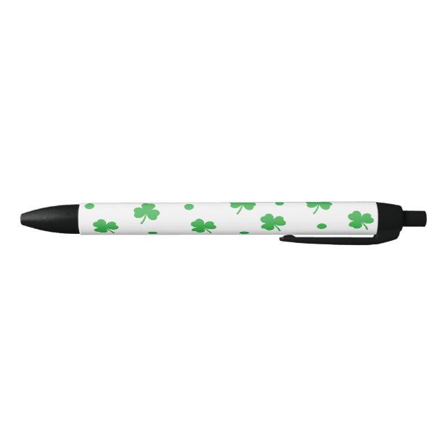 Stylo Noir Motif simple et élégant pour la Saint-Patrick (Bas)