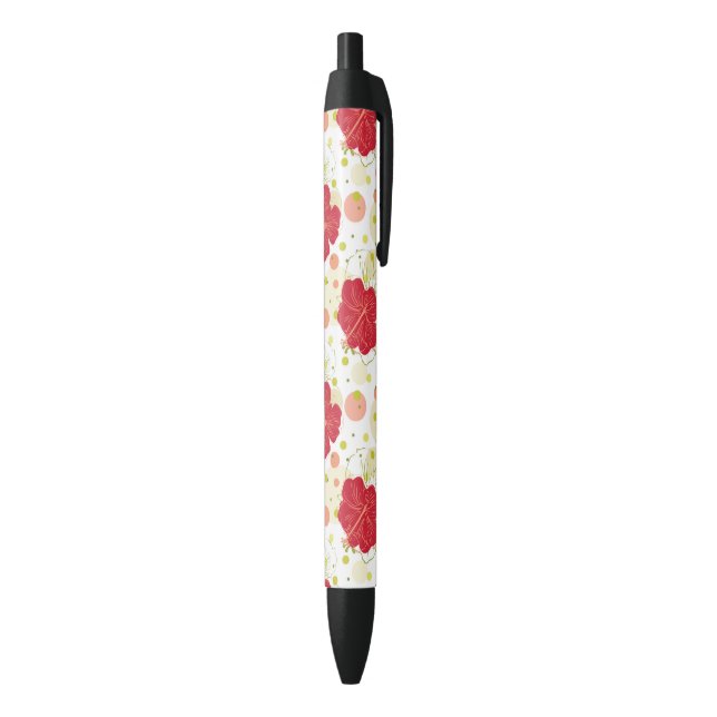 Stylo Noir Motif tiré par la main de ketmie (Bas (Vertical))