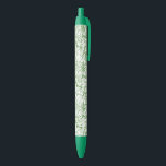 Stylo Noir Motif vert de biologie<br><div class="desc">Caractéristiques de conception ce qu'un motif de diverses images s'est rapportées à la biologie et au champ médical.</div>