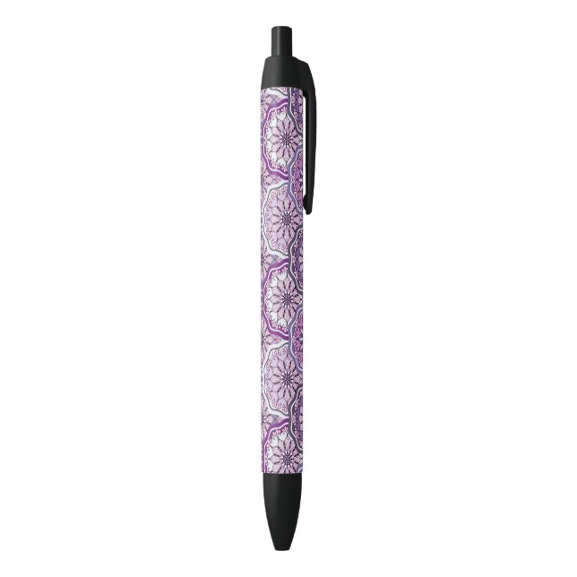 Stylo Noir Motif vintage (Bas (Vertical))