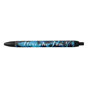 Stylo Noir Motivation et confiance en soi - J'aime qui je sui