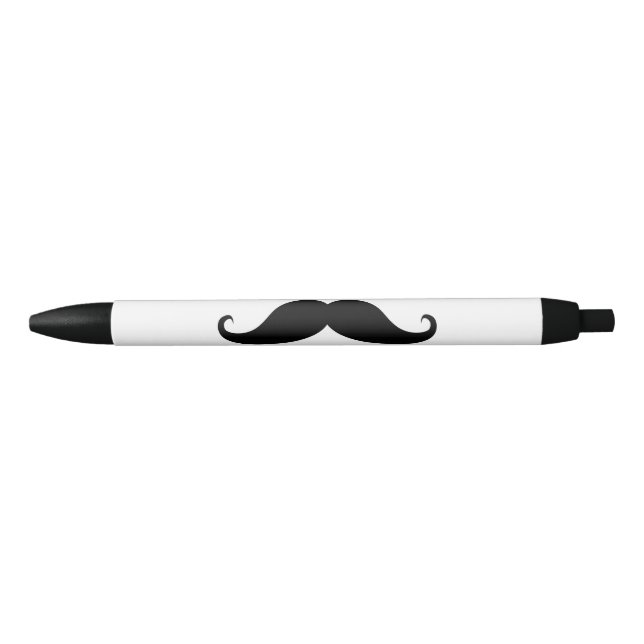 Stylo Noir Moustache (Devant)