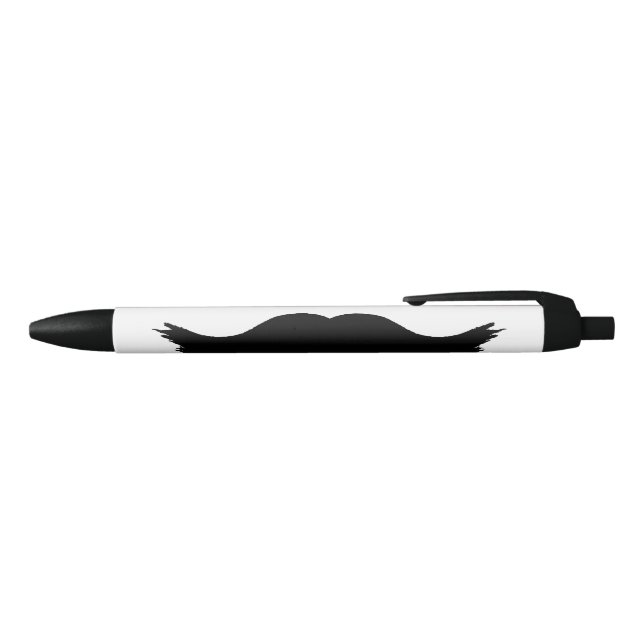 Stylo Noir Moustache noire furtive (Haut)