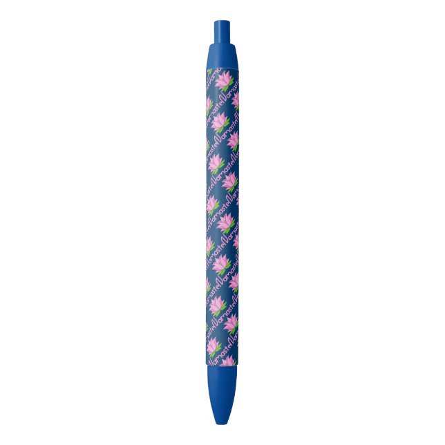 Stylo Noir Namaste (devant Vertical)