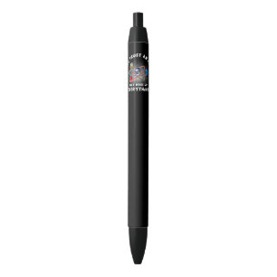 Stylo Noir Ne jamais faire confiance à l'atome