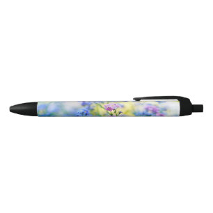 Stylo Noir Ne pas oublier les fleurs