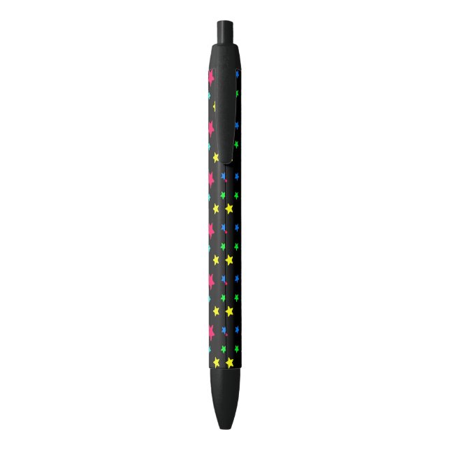 Stylo Noir Nébuleuses (Dos (Vertical))