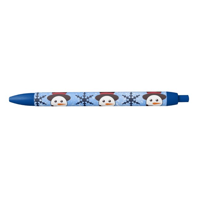 Stylo Noir Neige (Devant)