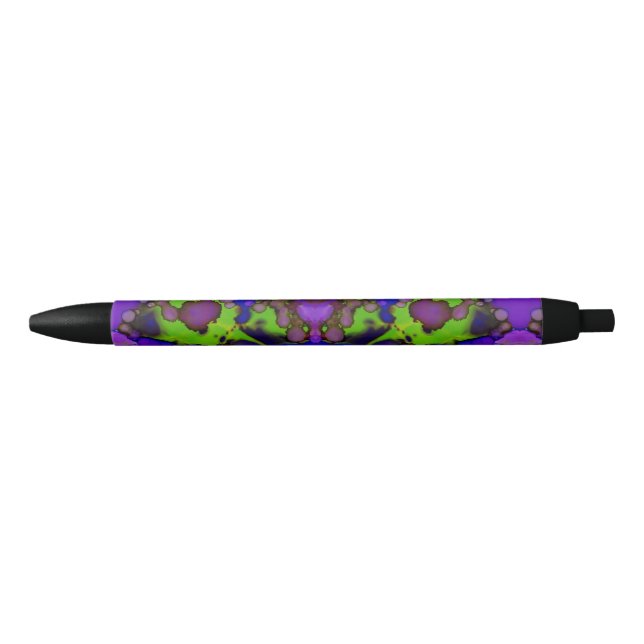 Stylo Noir Neon Bloomstorm (Devant)