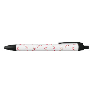 Stylo Noir Noël Canne à Sucre