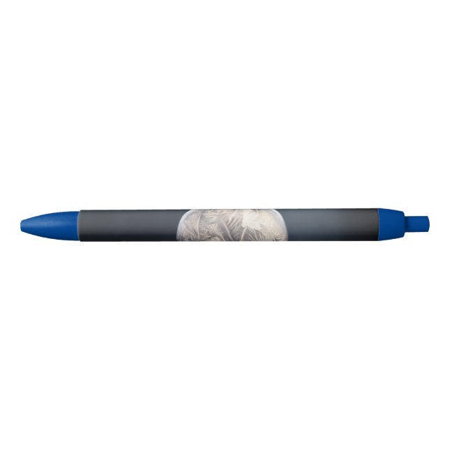 Stylo Noir noël d'hiver 87 (Devant)