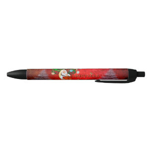 Stylo Noir Noël, le père noël