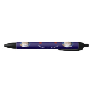 Stylo Noir Noël, Meilleur Papa de Chat Ever , Photo de chat ,